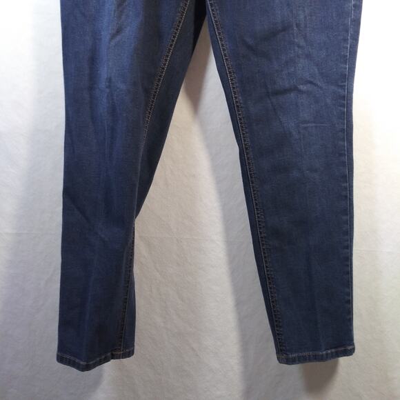 J. Jill Smooth Fit Slim Ankle Blue Jeans Size 12 - Picture 5 of 8